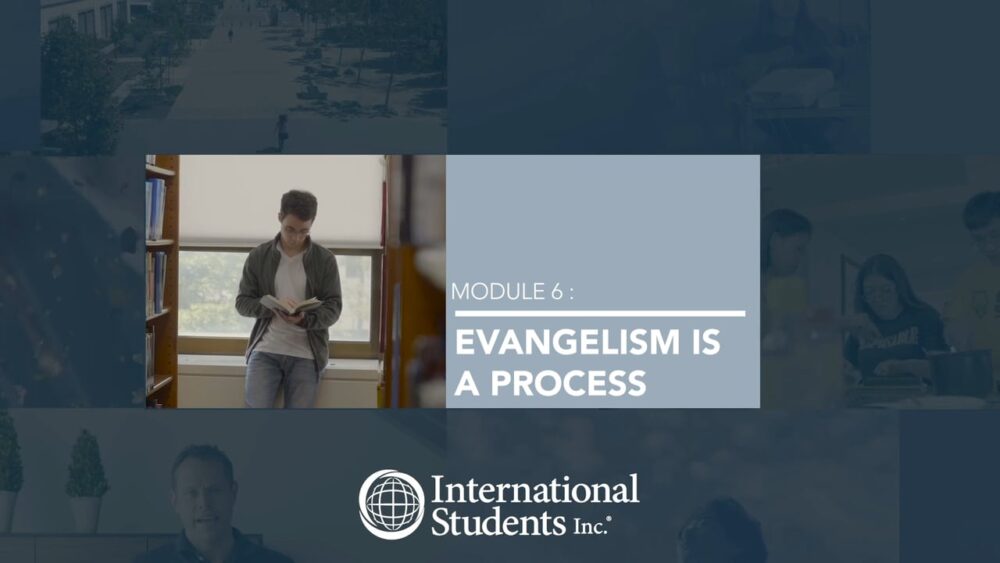 Module 6: Evangelism is a Process Image